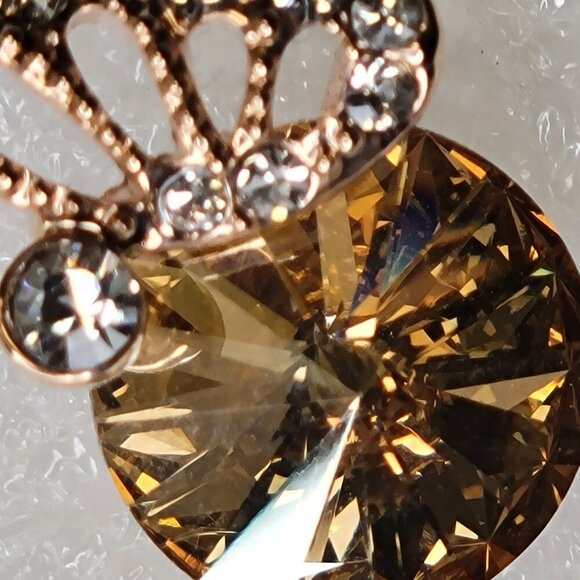 Butterfly Crystal Small Earrings - Picture 4 of 7